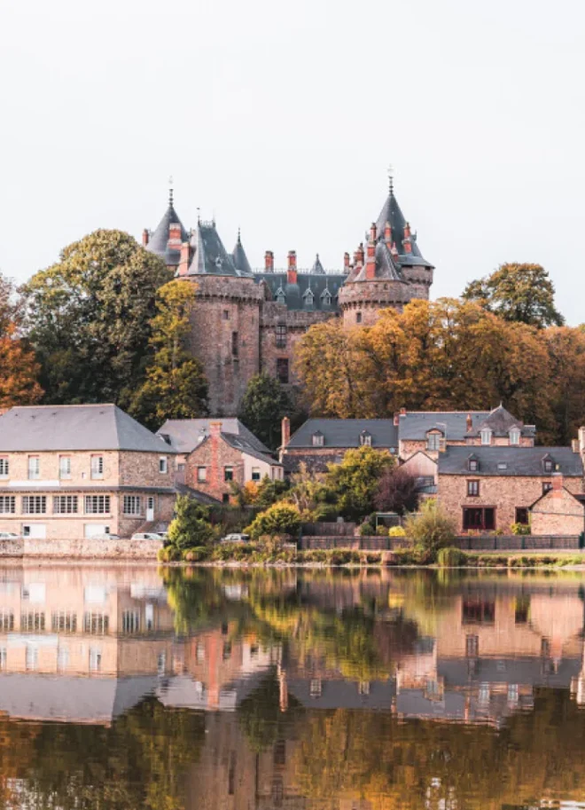 Hôtel à Combourg - vue du lac Tranquille