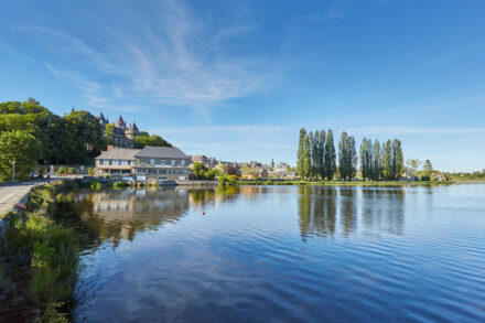 Hôtel du Château Combourg - vue du lac